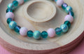 Handmade Beaded Bracelets | Colourful Crystal Gemstone Stretch Jewellery