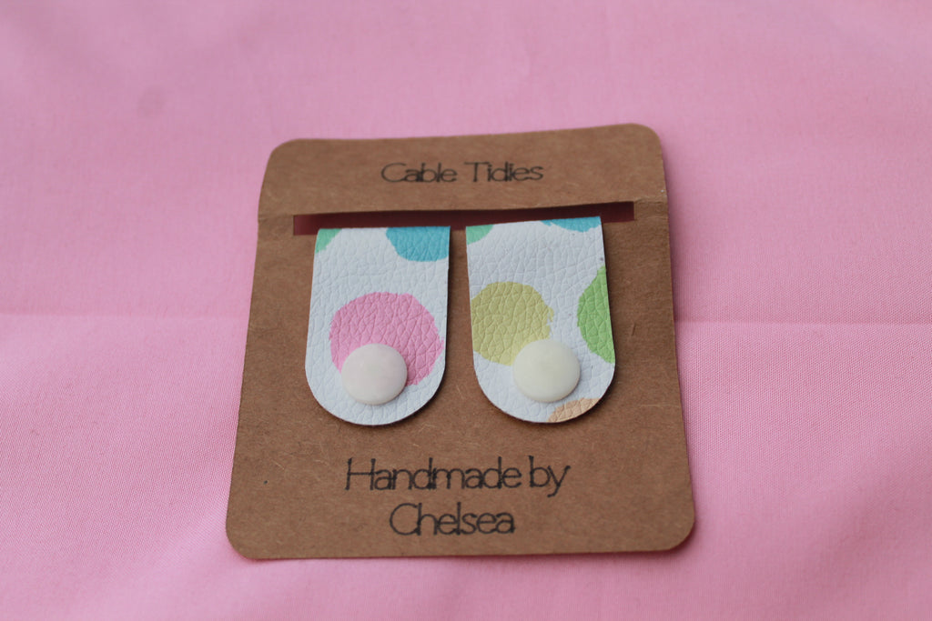 Handmade Floral Cable Tidies | Cord Organisers, Wraps, Desk Accessories