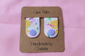 Handmade Cable Tidies | Cute Cord Organisers | Floral Cable Holder | Headphone & Charger Cable Wrap | Desk Accessories | Gift Idea
