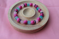 Handmade Beaded Bracelets | Colorful Crystal Gemstone Stretch Jewellery