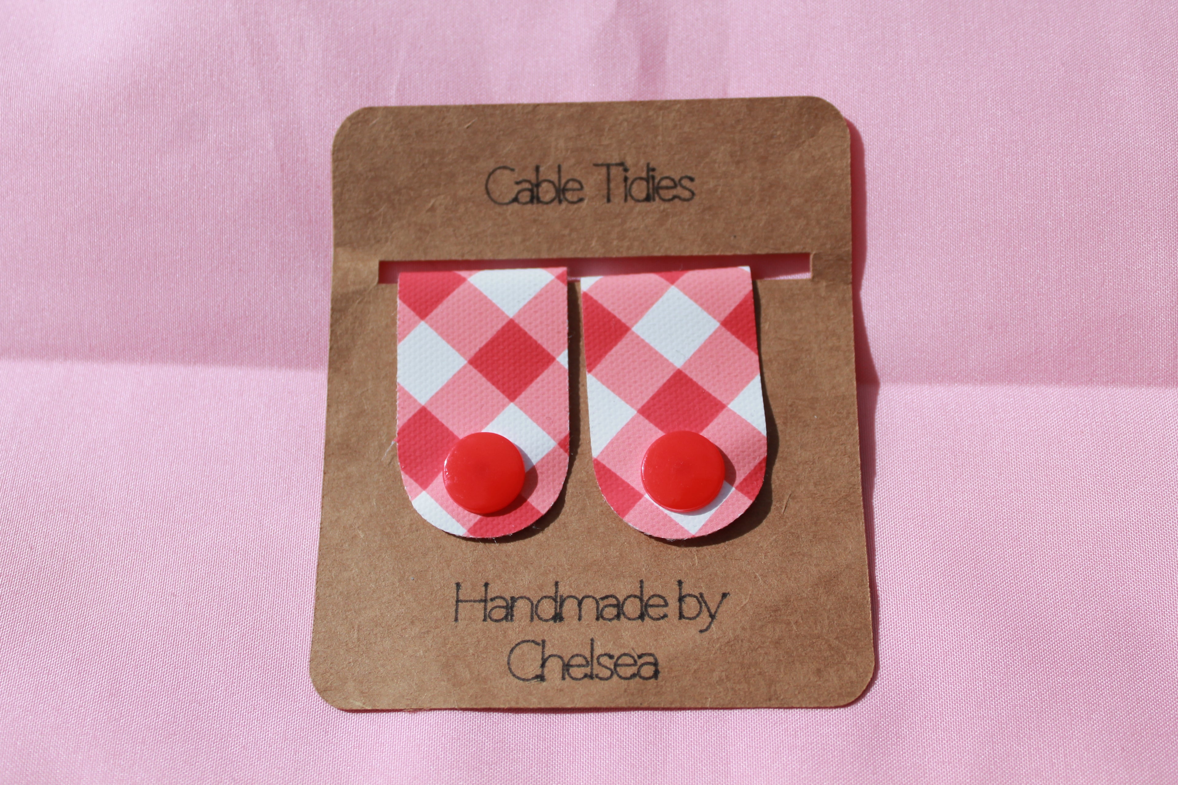 Handmade Cable Tidies | Cute Cord Organisers | Headphone & Charger Cable Wrap | Desk Accessories | Gift Idea