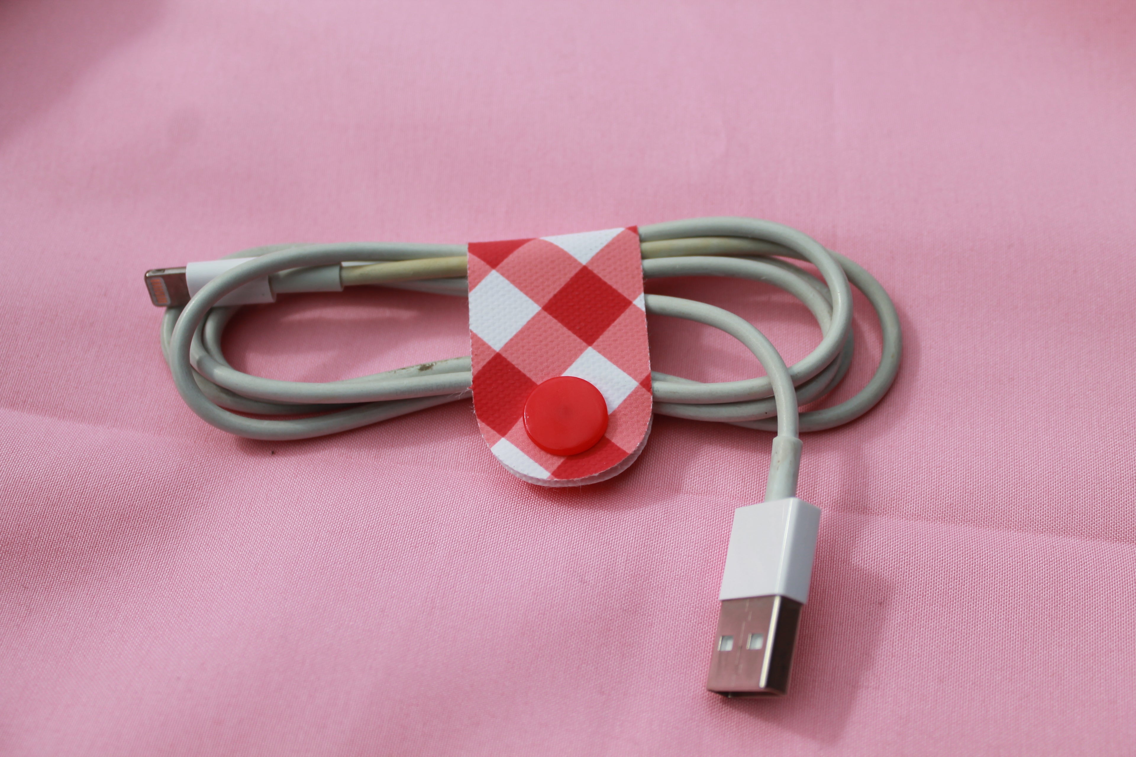 Handmade Cable Tidies | Cute Cord Organisers | Headphone & Charger Cable Wrap | Desk Accessories | Gift Idea