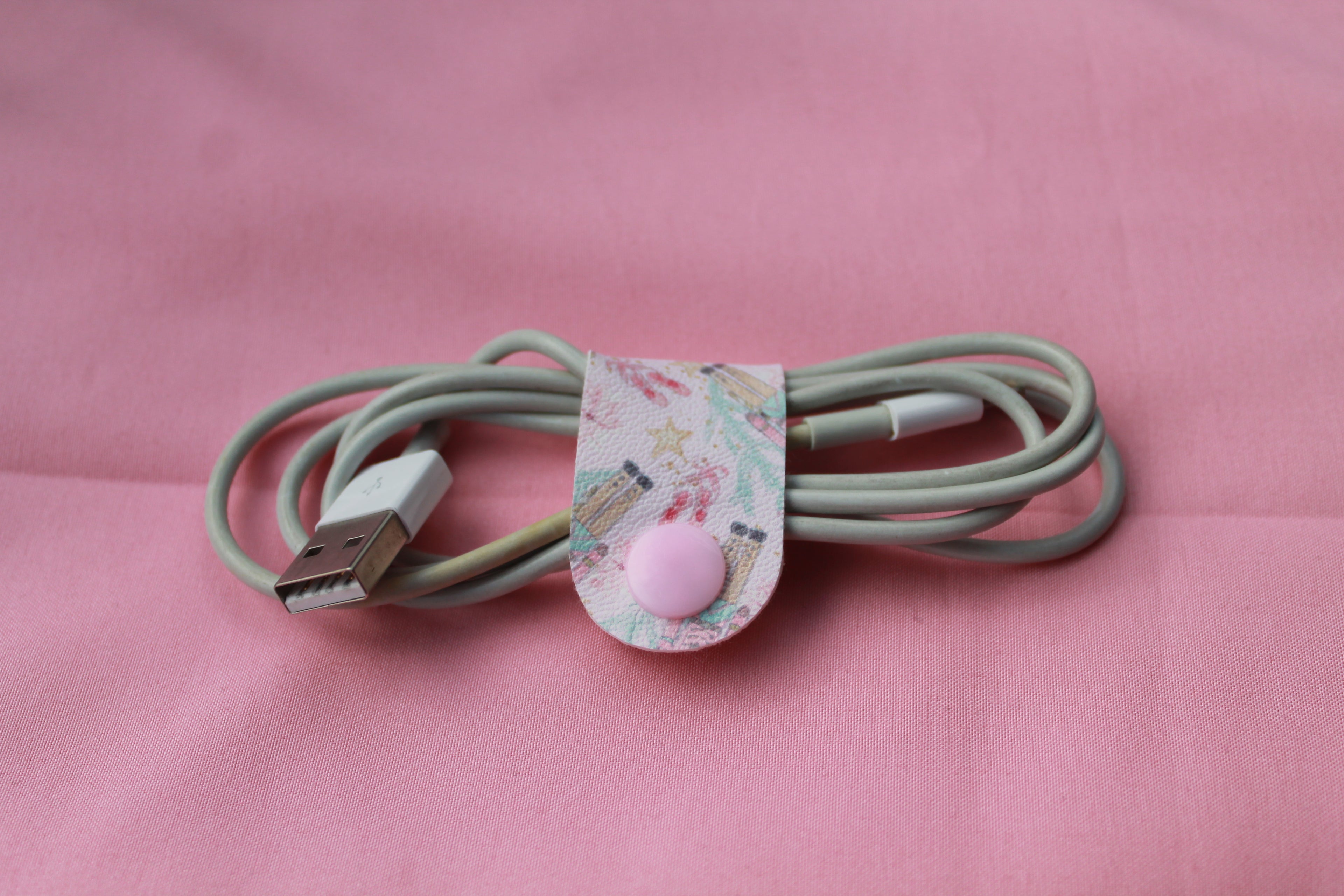 Handmade Cable Tidies | Cord Organisers, Wraps, Desk Accessories