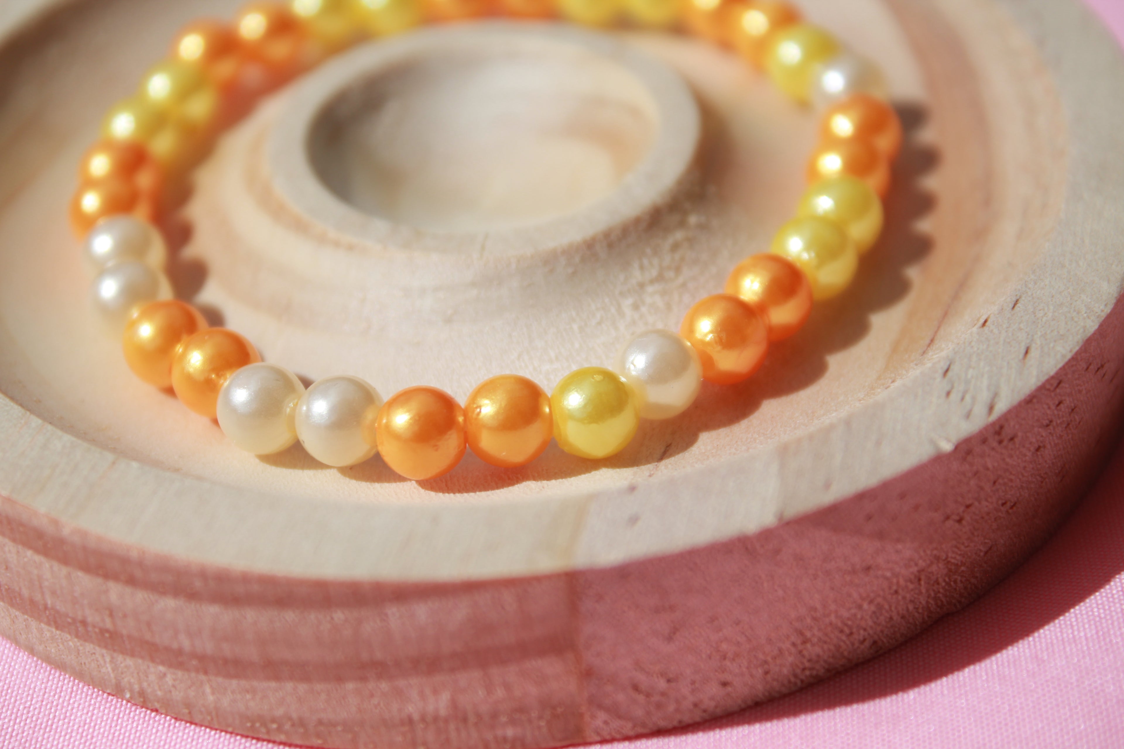 Handmade Beaded Bracelets | Colourful Crystal Gemstone Stretch Jewellery