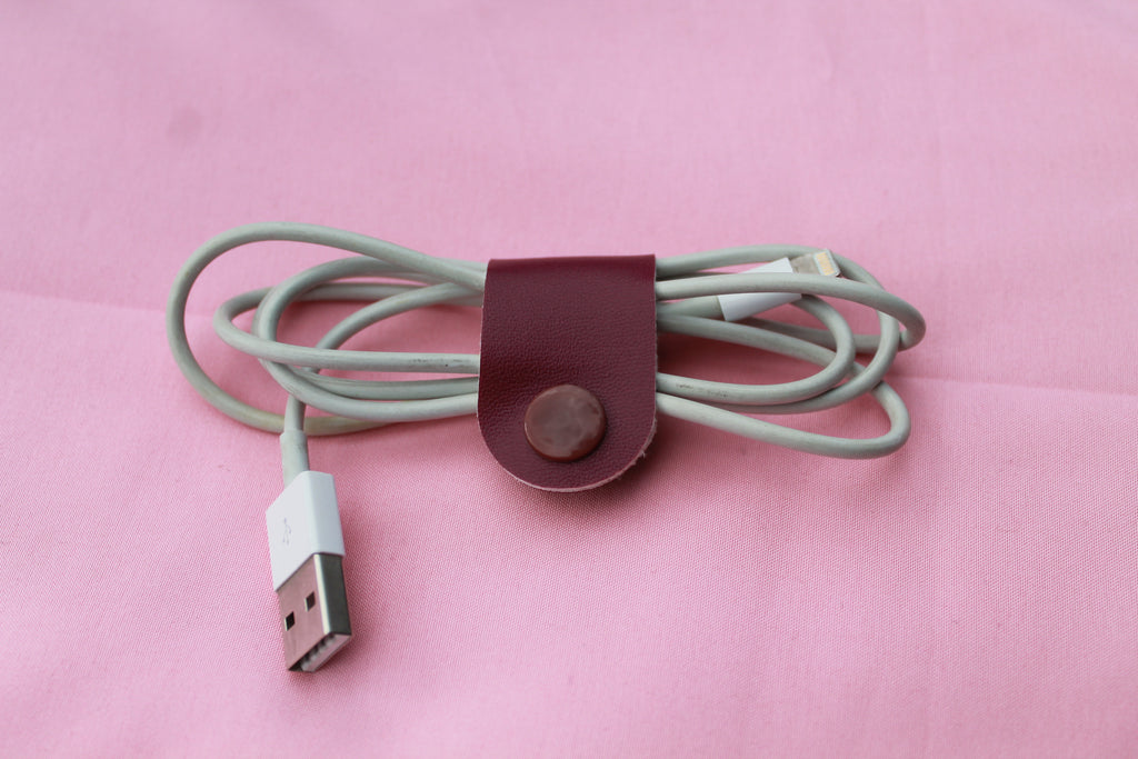 Handmade Cable Tidies | Cute Cord Organisers | Headphone & Charger Cable Wrap | Desk Accessories | Gift Idea