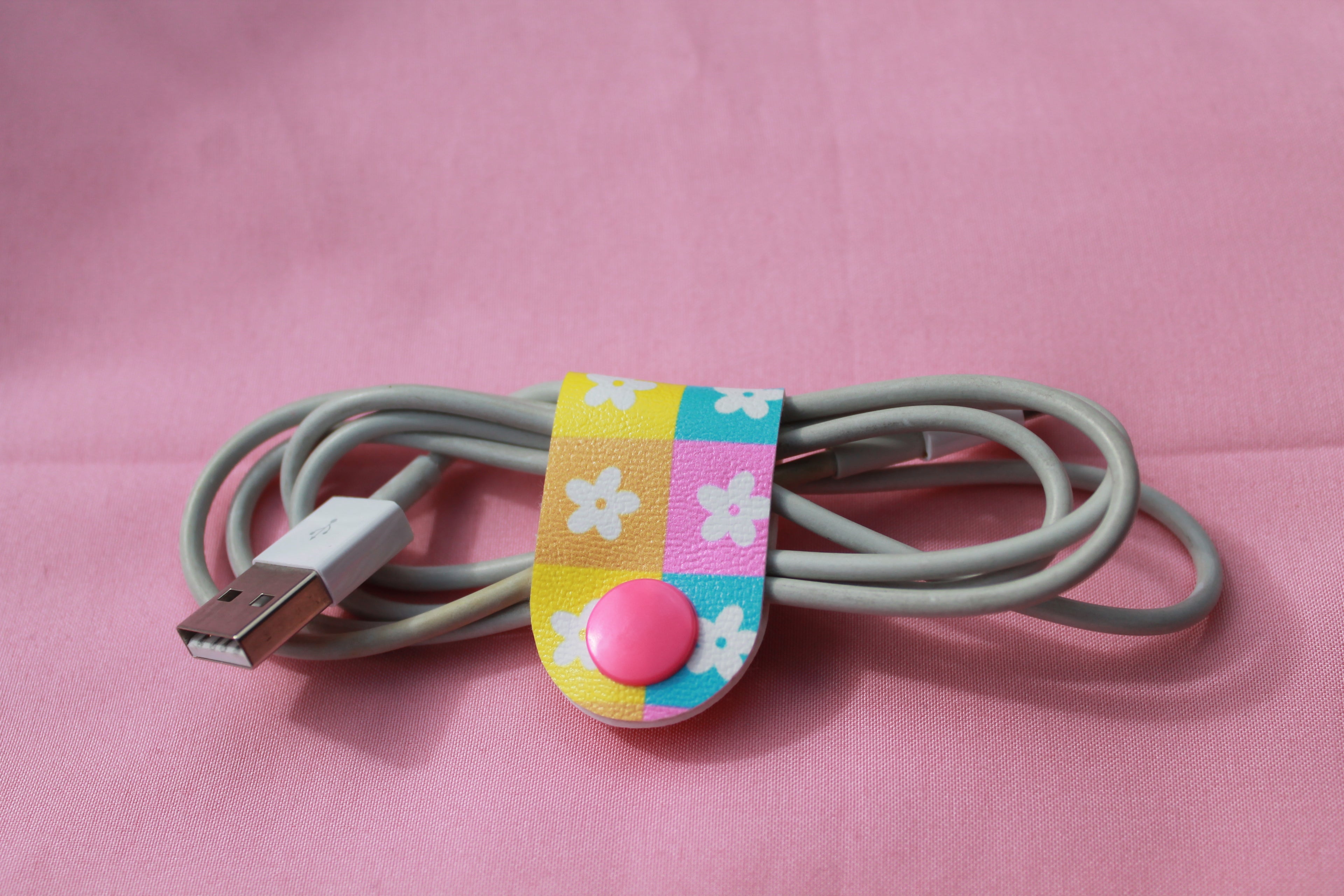 Handmade Cable Tidies | Cord Organisers, Wraps, Desk Accessories