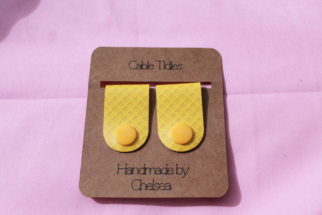 Handmade Cable Tidies | Cord Organisers, Wraps, Desk Accessories