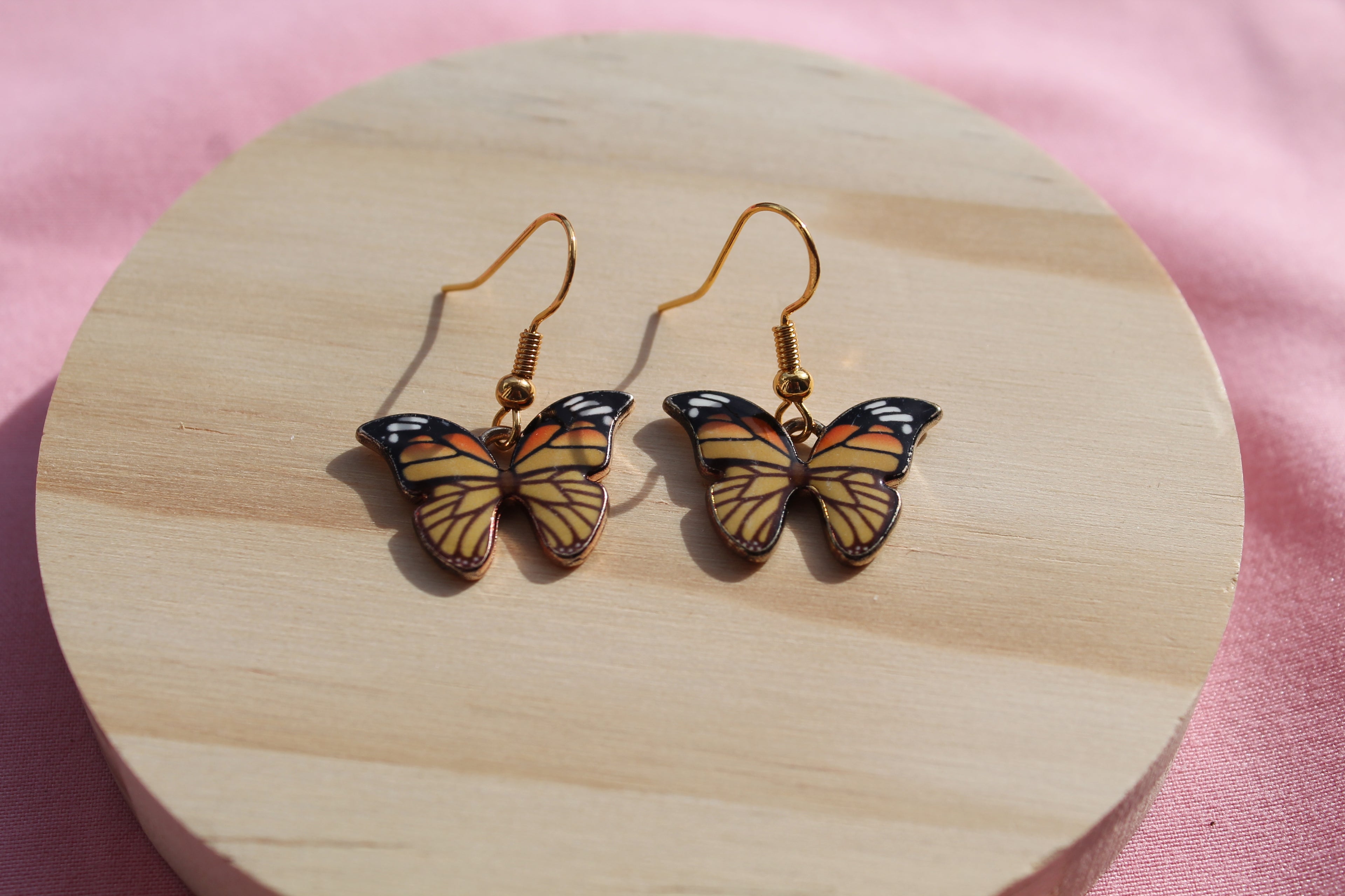 Monarch Butterfly Earrings