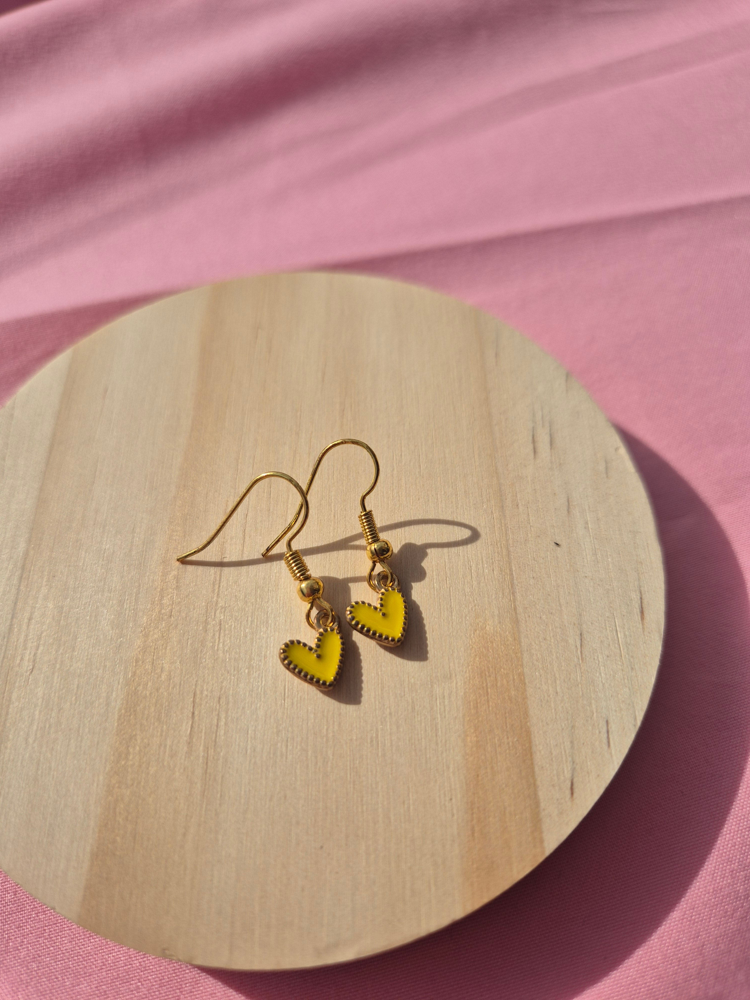 Mini Heart Earrings